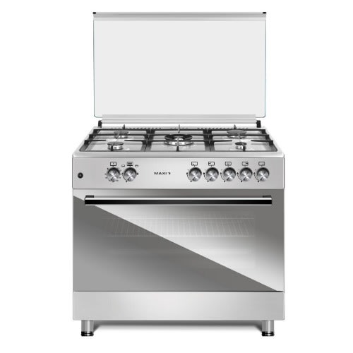 5 Gas Burner Gas Cooker - Matte Inox Tr