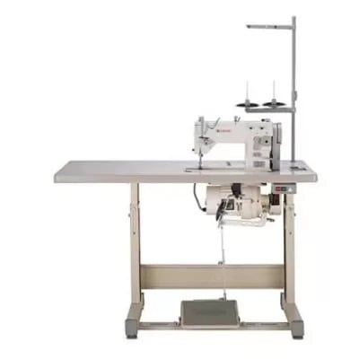 Industrial Straight Sewing Machine With Table And Clutch Motor