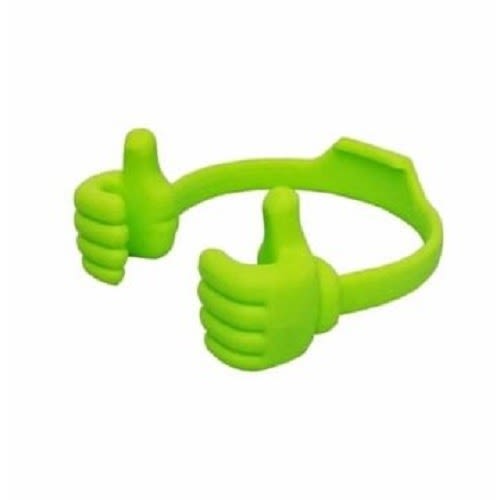 Thumbs Up Ok Stand For Mobile Phones & Tablets - Green
