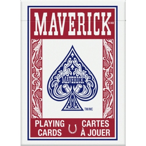 Maverick Playing Cards - Red