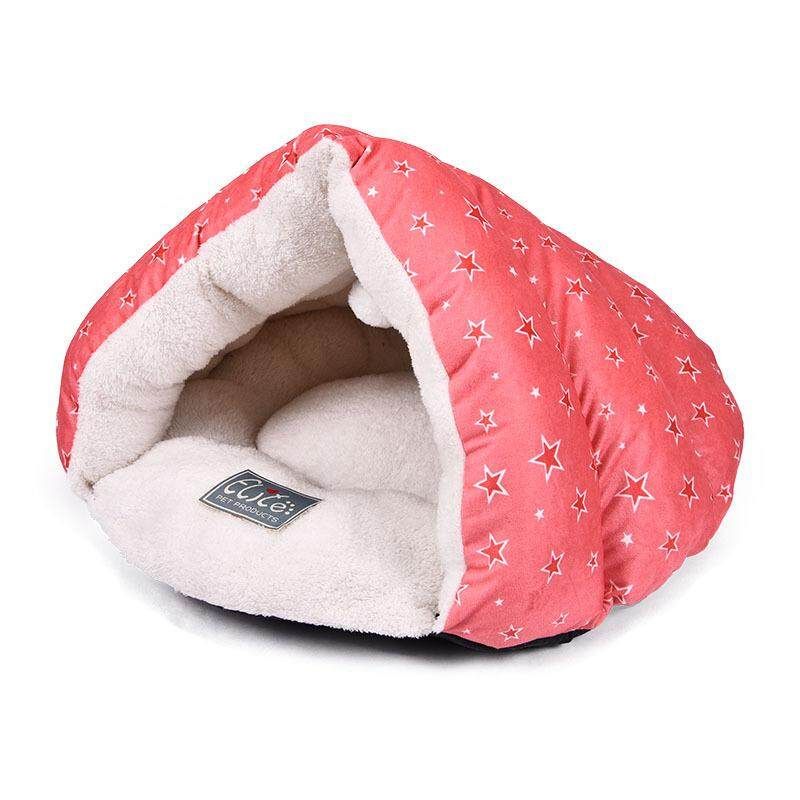 Deep Sleep Cat Sleeping Bag With Ball And Ball Cat Lair#L One Size {pink L: 45 * 34cm}