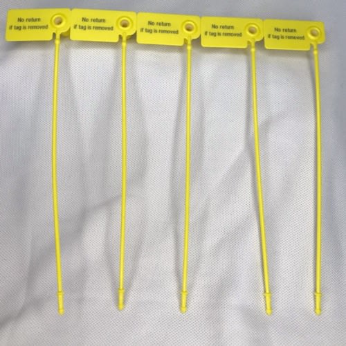 Disposable Plastic Security Seal Tag - 50 Pieces
