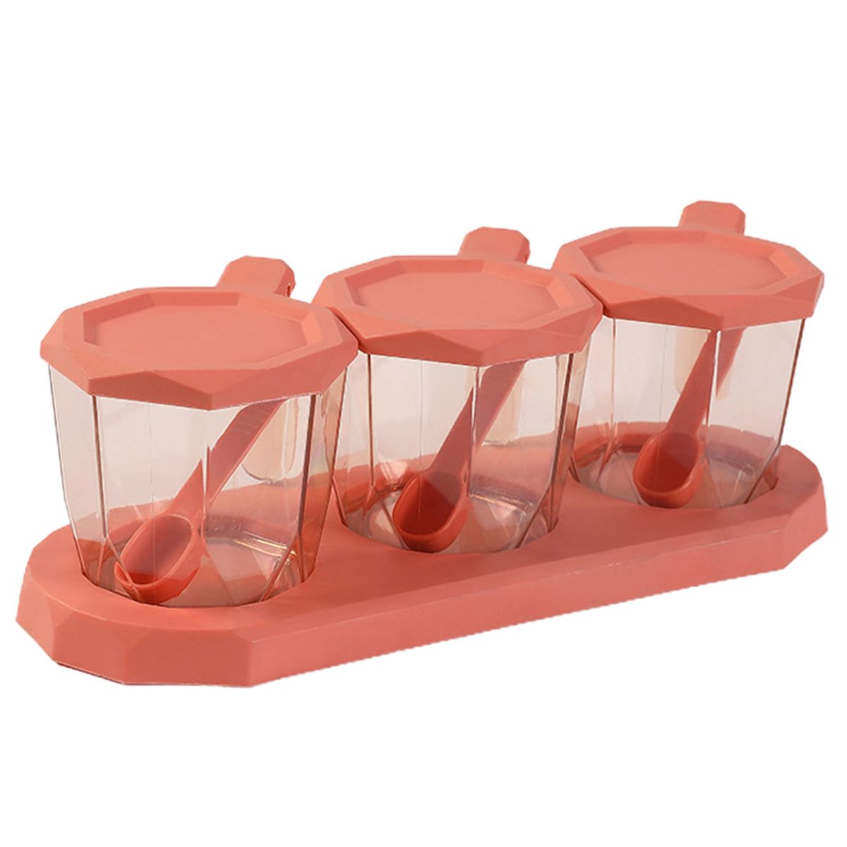 Spice Organizer Transparent Transparent Spice Organizer Pink