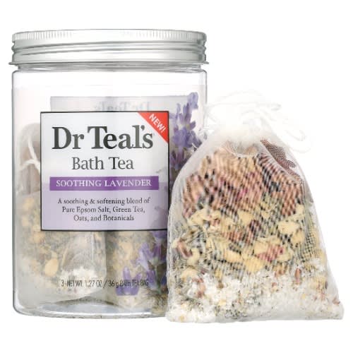 Dr. Teal's Bath Tea - Soothing Lavender Bath Soaks - 3 Oz