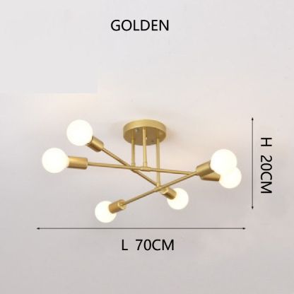 Modern Creative LED Chandelier Ceiling Light LivingRoom Lamp