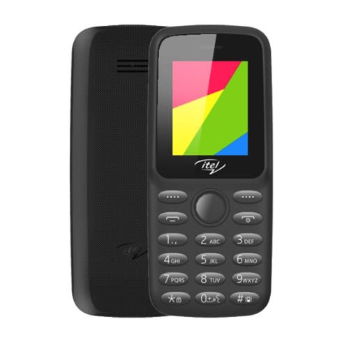Itel IT2163 1.77'' Dual Sim Phone - Black