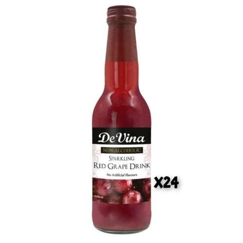 Non-alcoholic Wine Red Grape -330ml - 24bottles