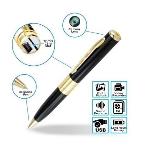 Spy Camera Portable Recorder Pen