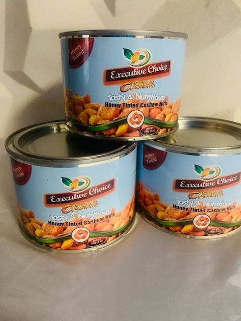 Tasty And Nutritious Honey Tinted Cashew Nuts 160g X 3