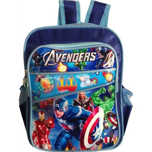 CARTOON CHARACTER CHILDREN SCHOOL BAG - BOY