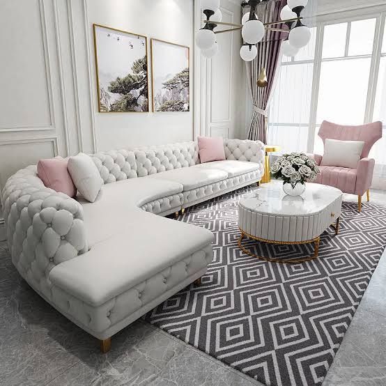 Larson L-Shape Sectional Sofa( Color Option)Lagos,IB,Ogun)