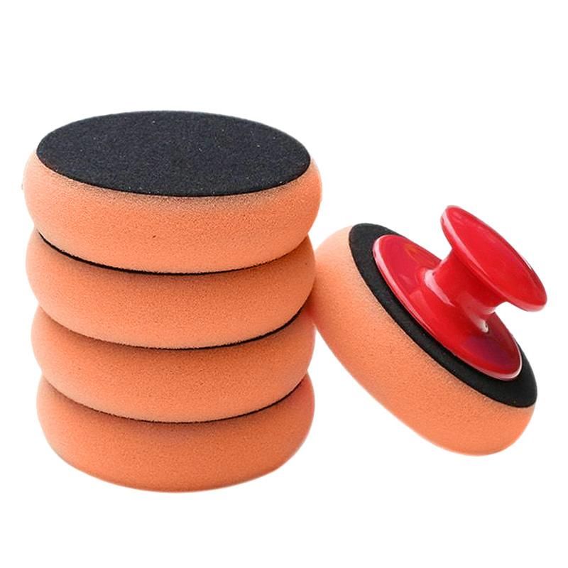 6Pcs/Set Car Wax Polish Pad Sponge Cleaning Kit with