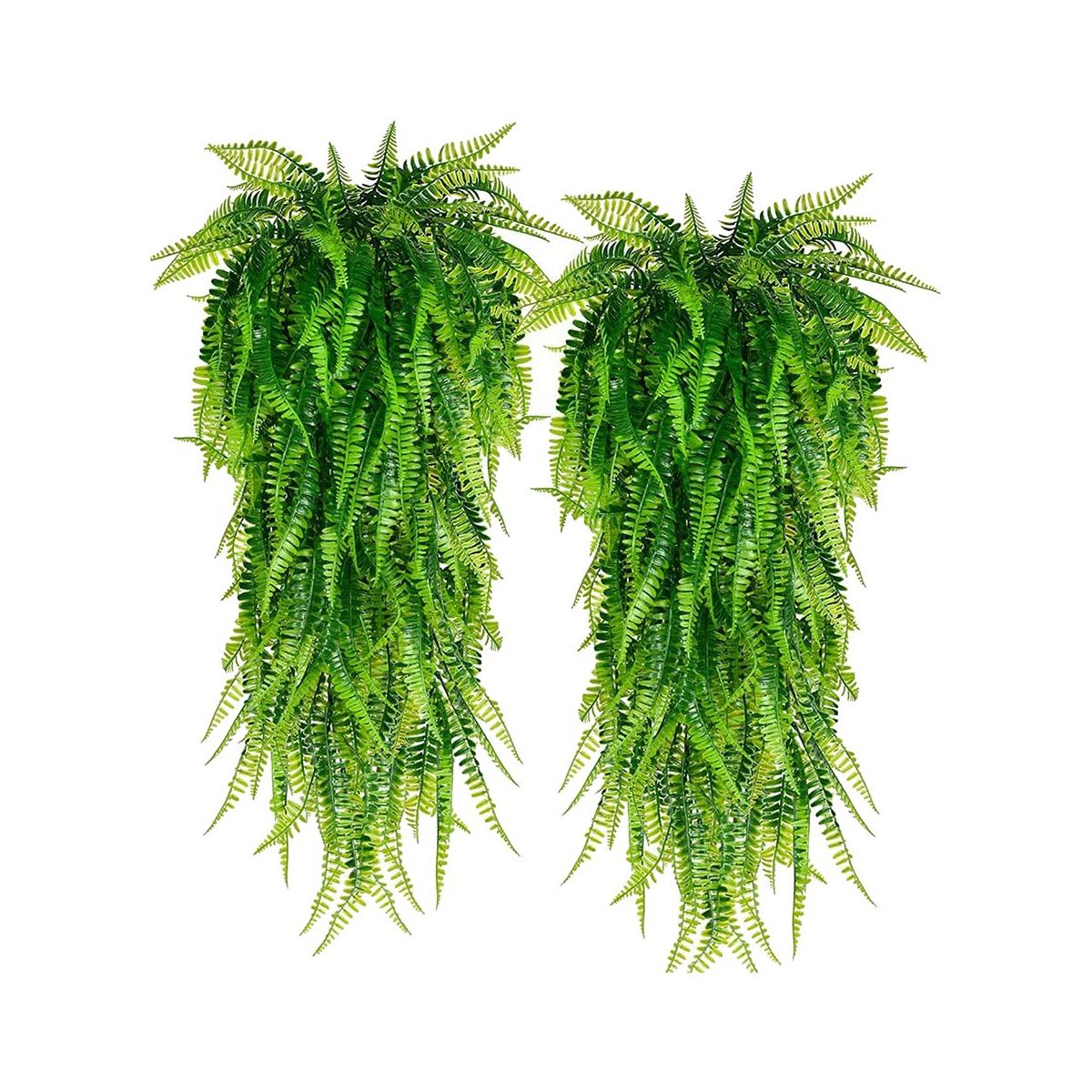 33Inch Persian Fern Leaves Vines Room Decoration Hanging Artificial Plant Leaf Grass Wedding Party Balcony Decoration