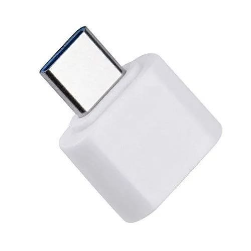 Type C Male Adapter To Type A Micro Female Usb 3.0 Connector - White