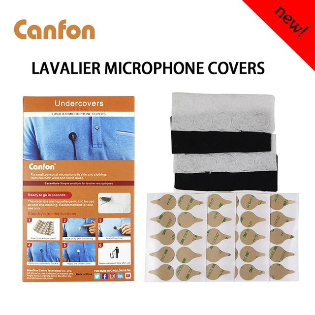 Canfon Mic Undercover With 40 Stickies And 40 Fabric Discs