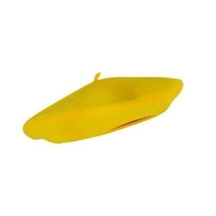 Ladies Beret - Yellow