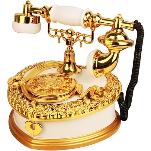 Noble Corded Antique Vintage Retro Style Telephone Modeling