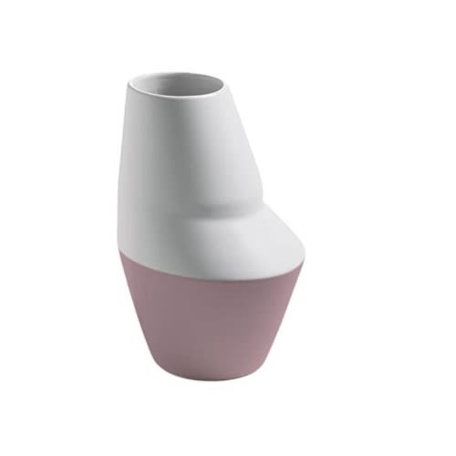 Porcelain Pink/white Vase
