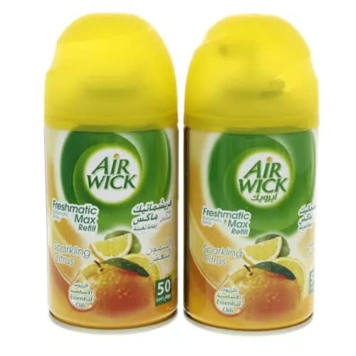 Air Wick Freshmatic Max Automatic Spray Refill - Sparkling Citrus - Pack Of 2 - 100ml
