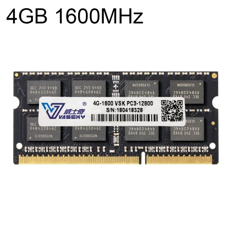 Vaseky 4GB 1600MHz PC3-12800 DDR3 PC Memory RAM Module