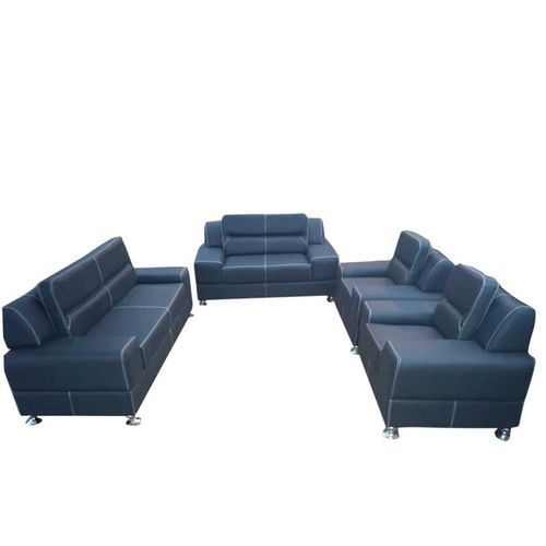 Black 7 Seater Leather Chair(free Delivery Lagos Only)