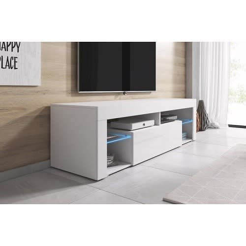 Sd-tv Stand For Tvs Up To 55" White