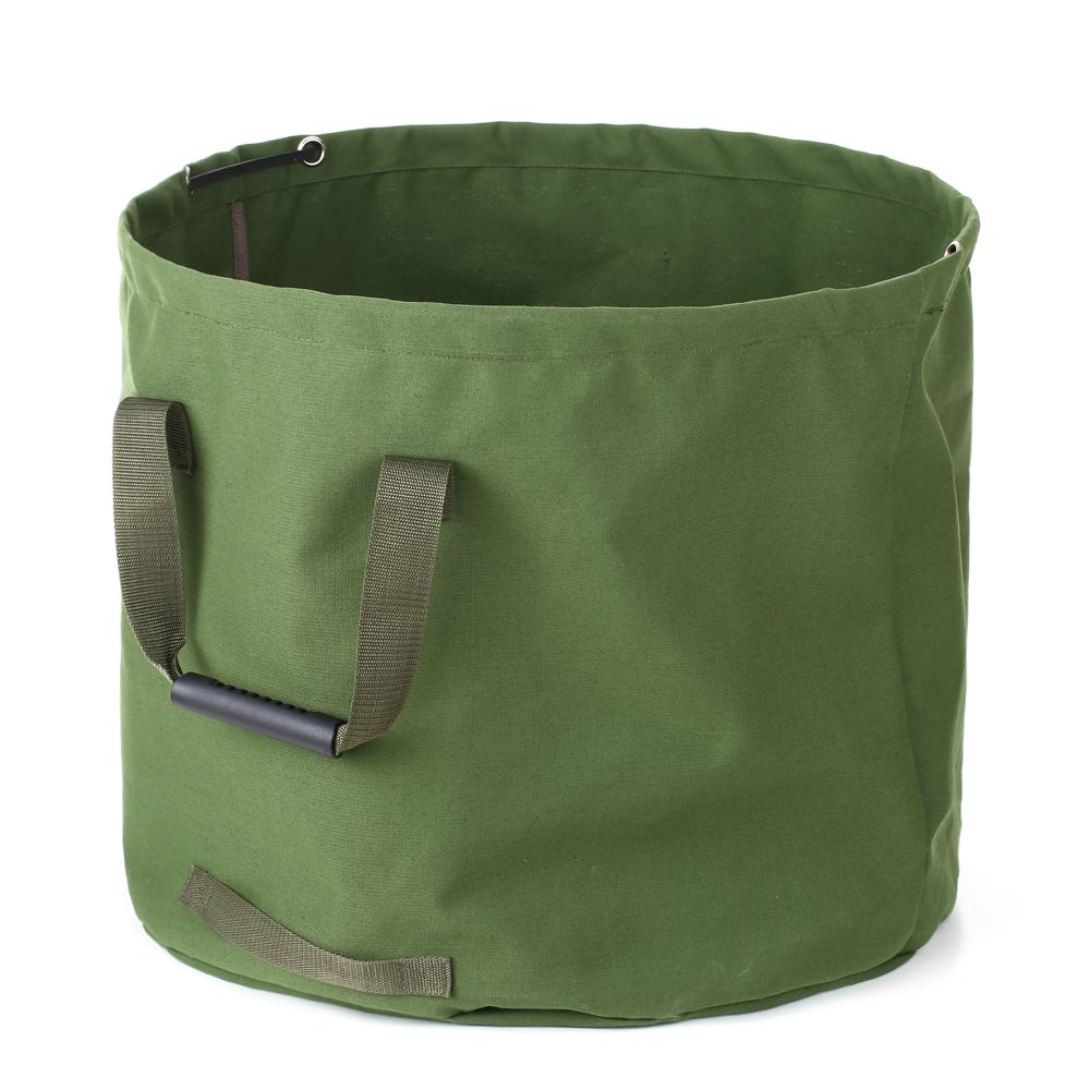 63 Gallons Collapsible Garden Bag Canvas Reusable Gardening
