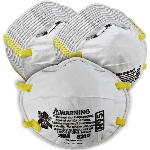 3m Particulate Respirator Mask - Pack Of 20pcs