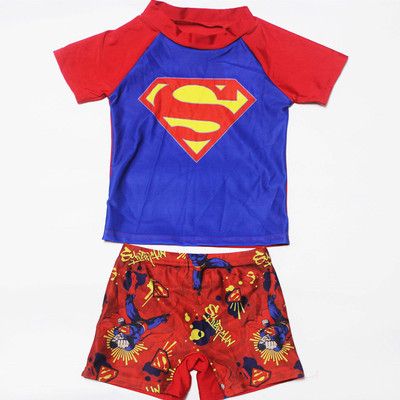 Superman Character Boys Swimwear Set
