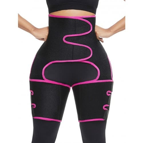 Neoprene Waist And Thigh Trainer - Pink