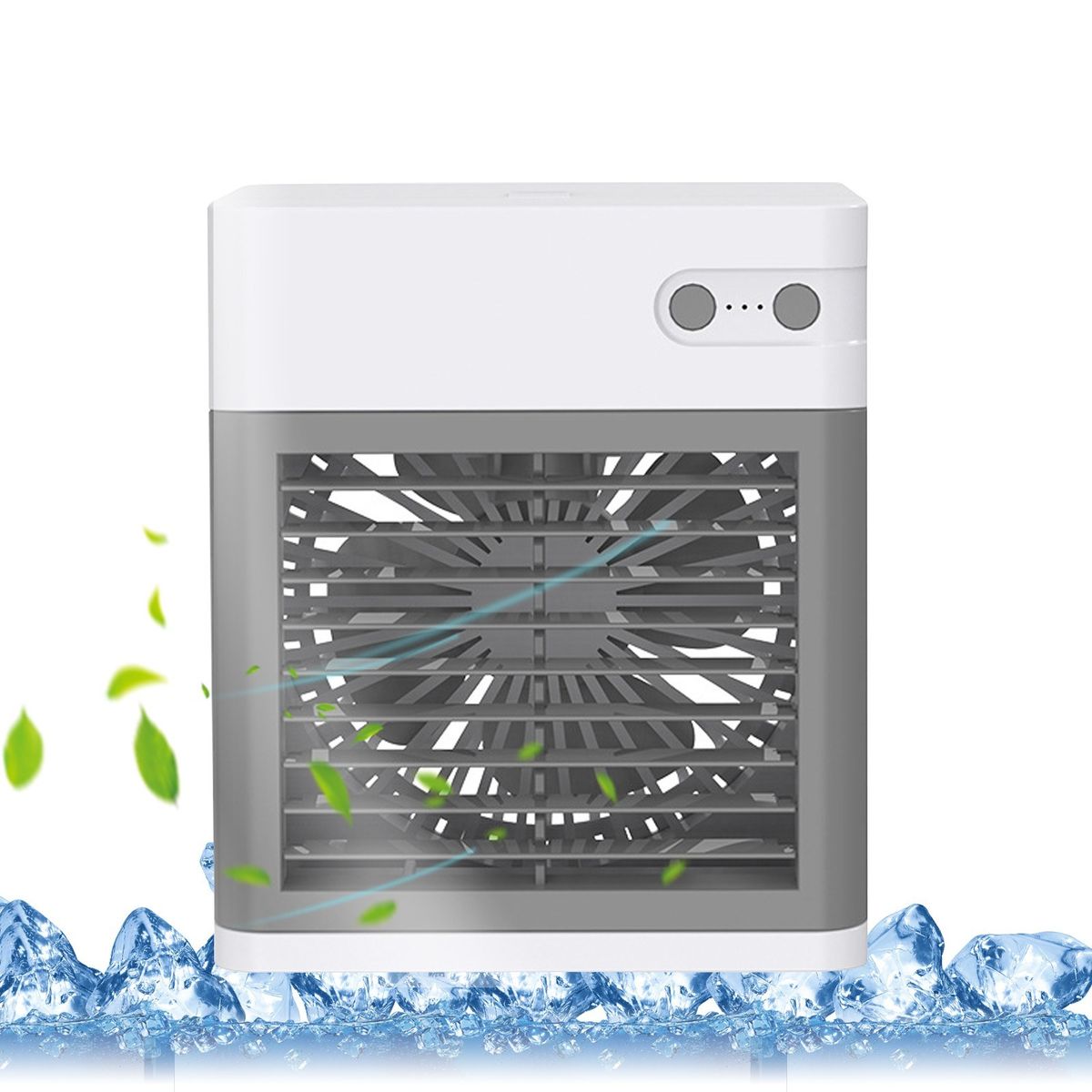 Desktop Air Cooler Small Personal Fan USB Desk Fan Quiet Air