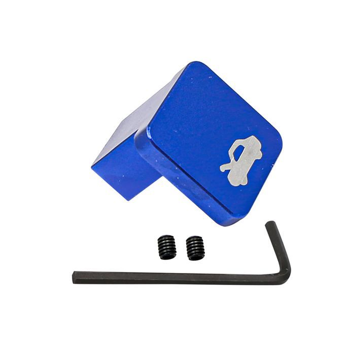 Hood Release Latch Handle Modified Parts Aluminium-Blue