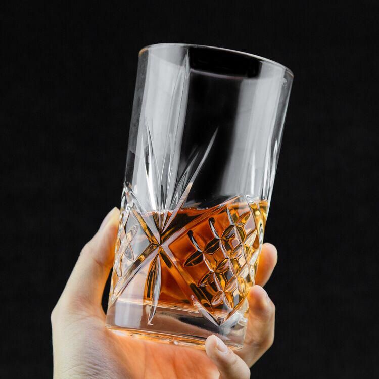 6pcs Delicate Glass Ware Transparent Cup