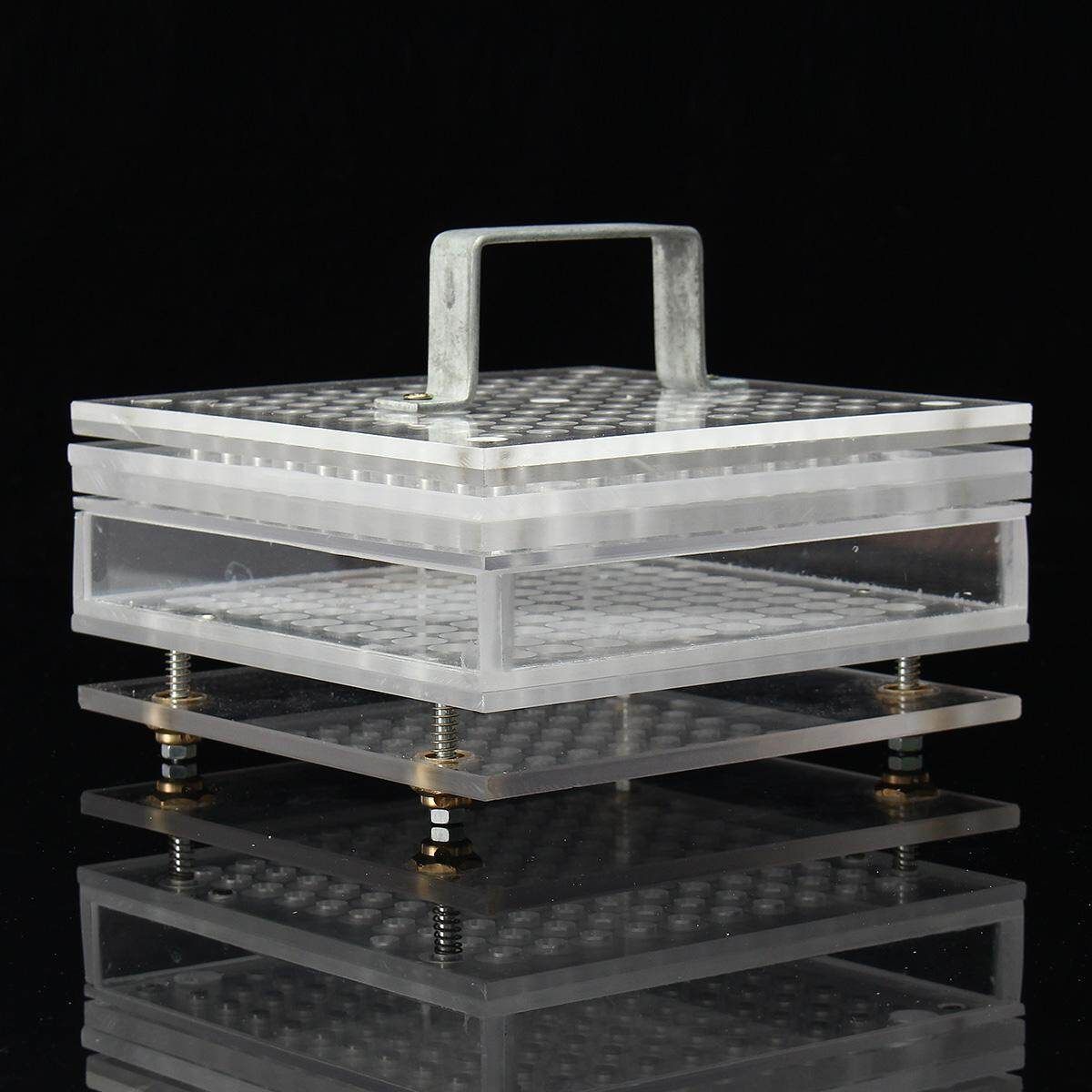 6PCS Manual Capsule Filler 100 Holes Size 00# 0# Capsule Filling Plate Machine 0#