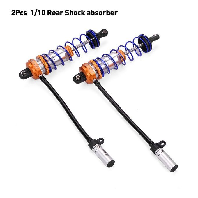 Aluminium Alloy Sho K Absorber  Emb  Full   Big Bore Sho Ks-orange-105mm