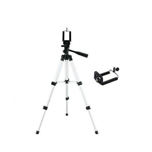 Camera Tripod Stand With Phone Holder