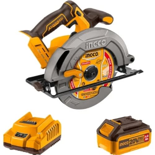 Ingco Cordless Circular Saw 185mm 20v
