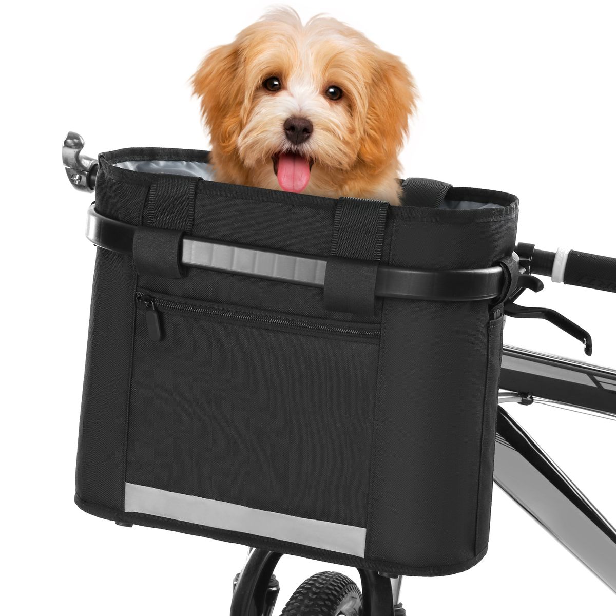 Bike Basket Quick Release Removable Folding Bicycle