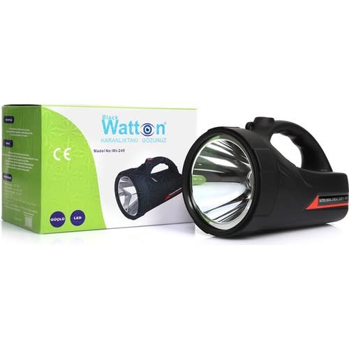 Rechargeable LED Flashlight - 6000mAh