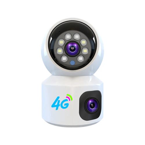 4g Ptz v380 Indoor Double Lens Camera