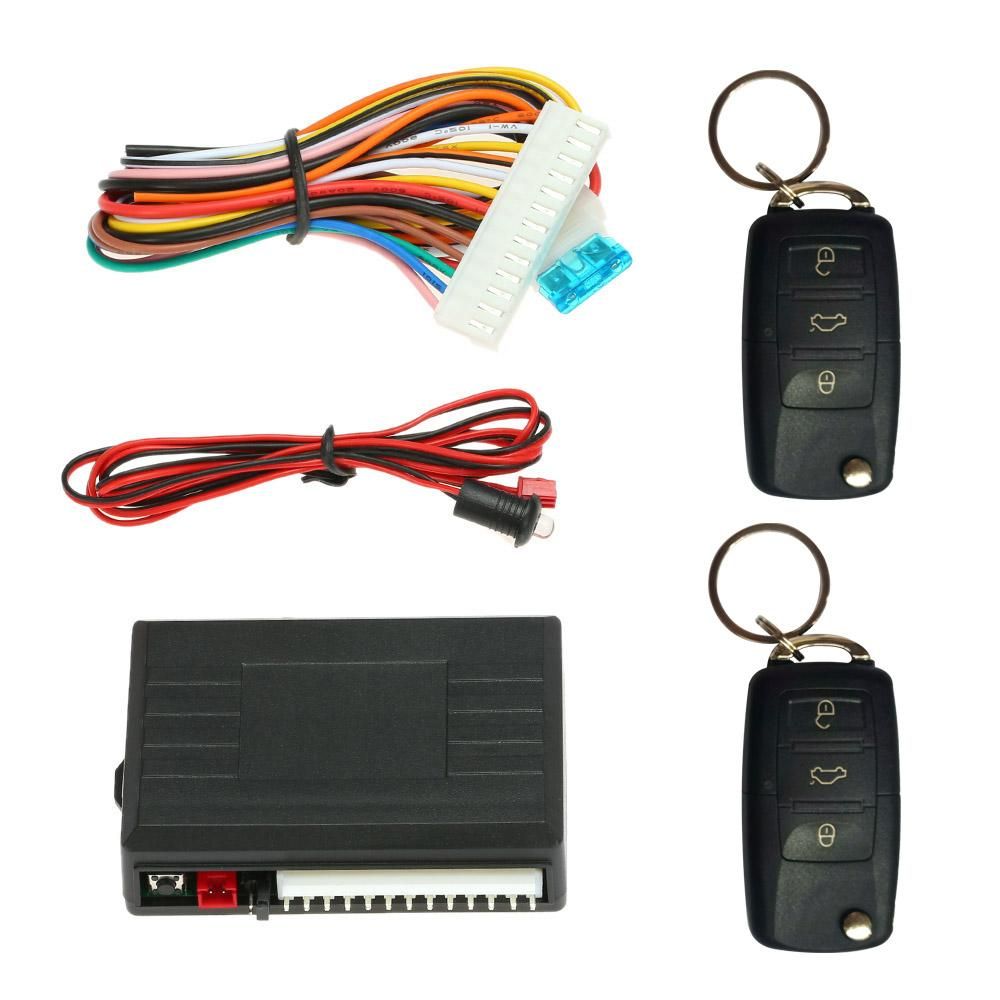 Car Door Lock Keyless Entry System Remote Central Locking Kit