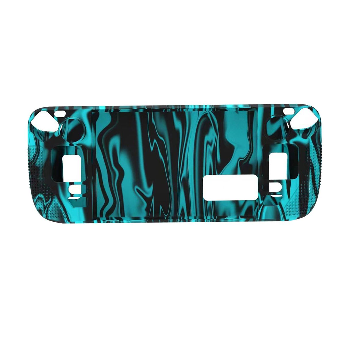 Jubapool Protective Case For Steam Deck Shockproof Console Cases Blue