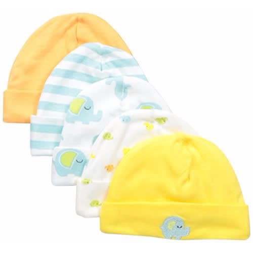 Unisex Baby 5 Pack Caps