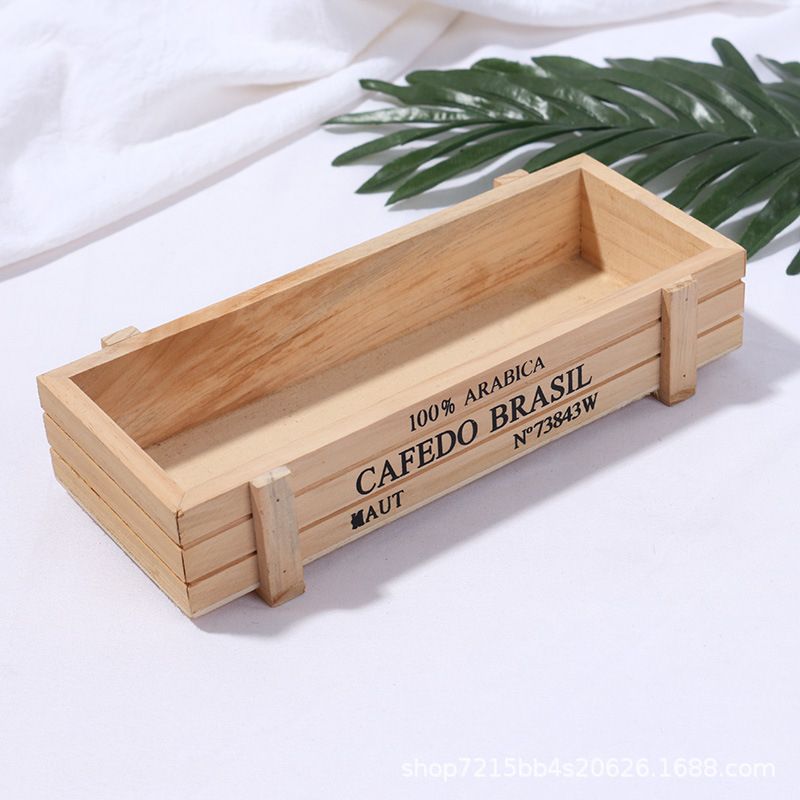 Hand-Made Dustpan Decoration Bamboo Products Storage Wooden