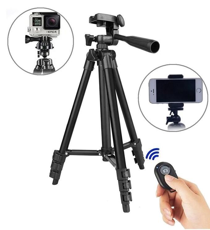 Portable Adjustable Aluminum Lightweight Camera Mount Cell Phone Holder
