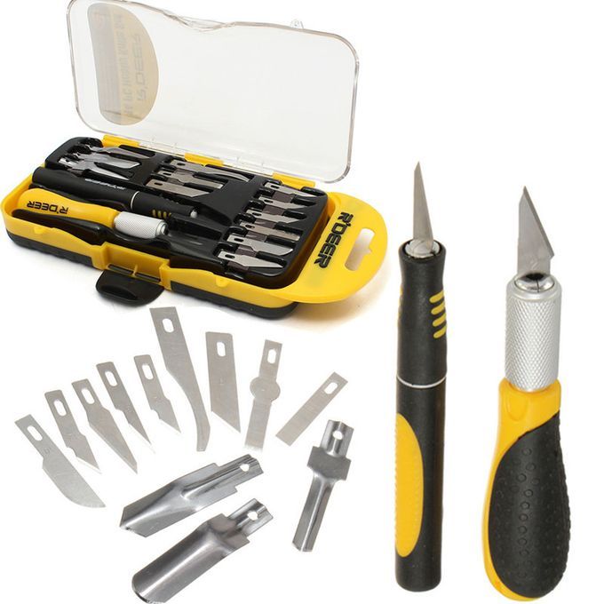14PCS SK5 Hobby Handtools Engraver Gravers Handcraft Tools Set Kits