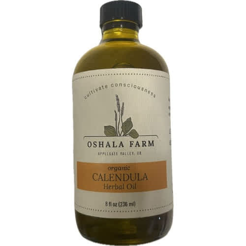 Calendula Oil 8oz 236ml Hand-harvested