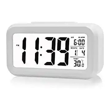 Digital Alarm Clock With Led Display