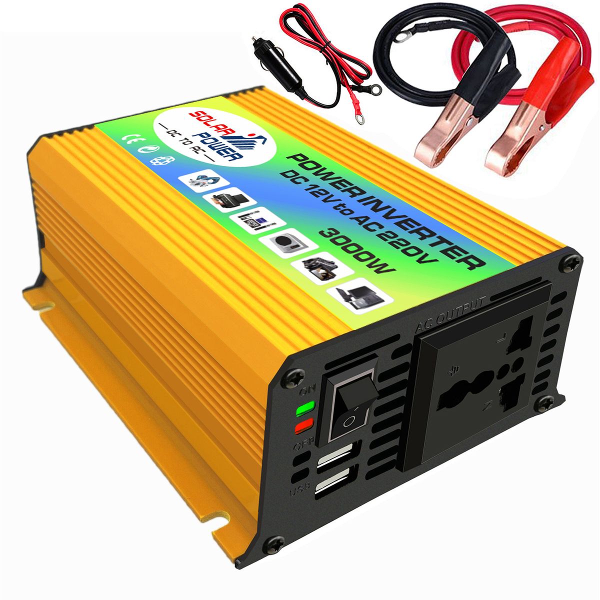 Peaks 3000W Modified Sine Wave Inverter High Frequency