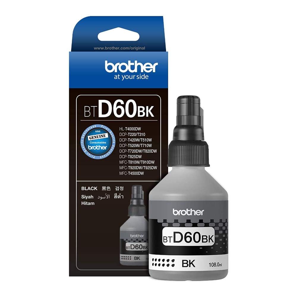 BT D60BK Black Ink Tank Bottle Cartridge